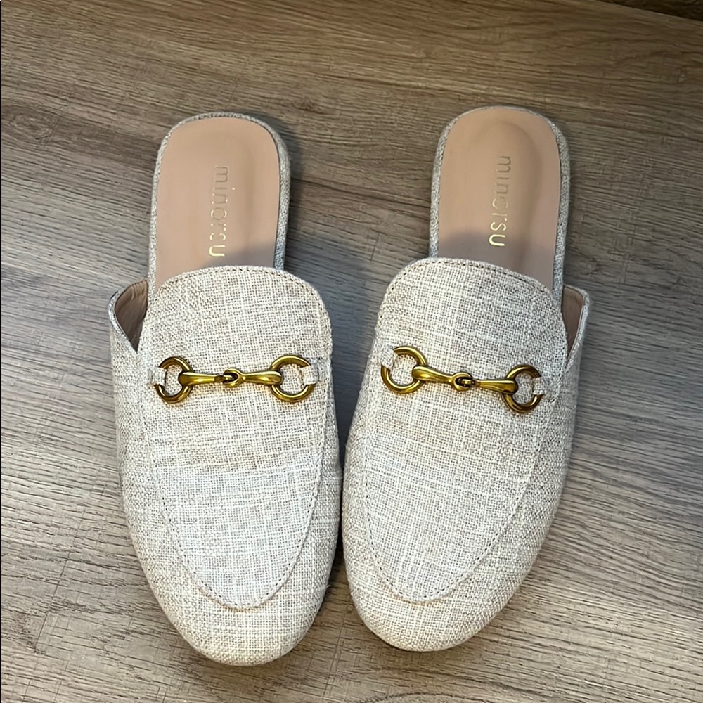 Beige Women's Loafers